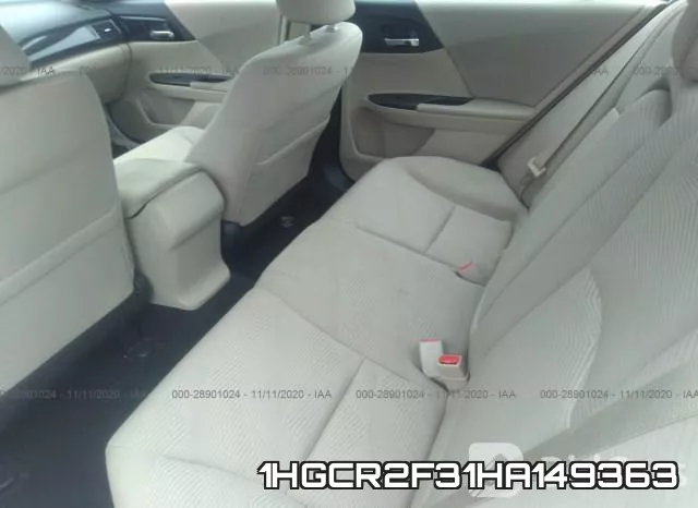 1HGCR2F31HA149363 фото 8