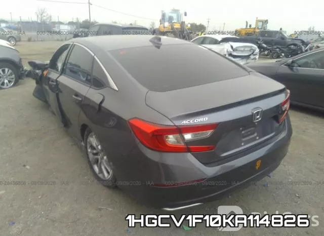 1HGCV1F10KA114826 фото 4