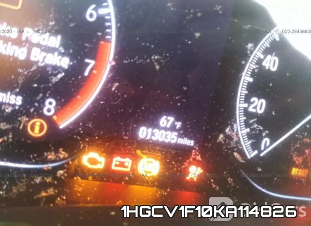 1HGCV1F10KA114826 фото 7
