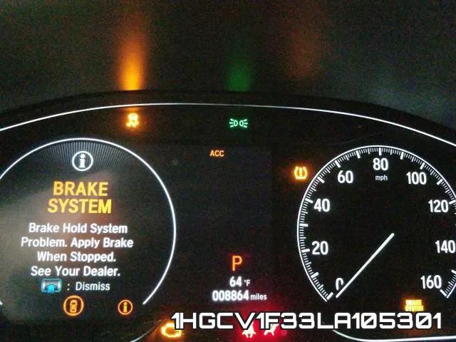 1HGCV1F33LA105301 фото 9