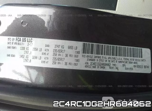 2C4RC1DG2HR684062 фото 10