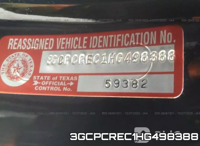 3GCPCREC1HG498388 фото 10