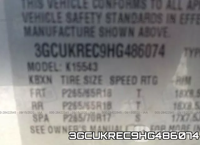 3GCUKREC9HG486074 фото 9