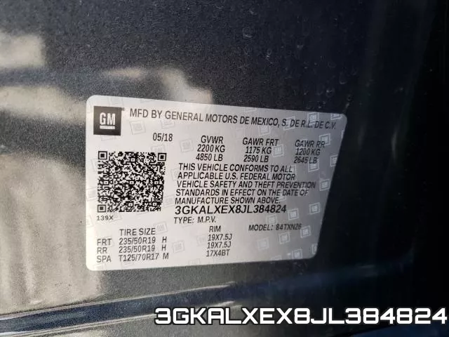 3GKALXEX8JL384824 фото 2