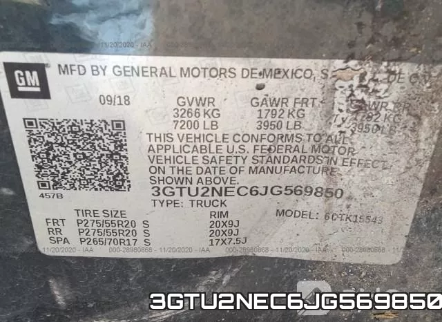 3GTU2NEC6JG569850 фото 10