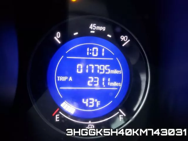 3HGGK5H40KM743031 фото 8