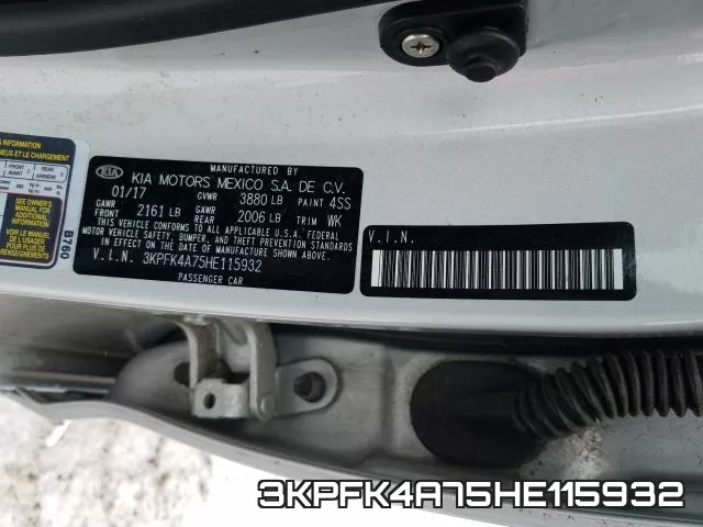 3KPFK4A75HE115932 фото 2