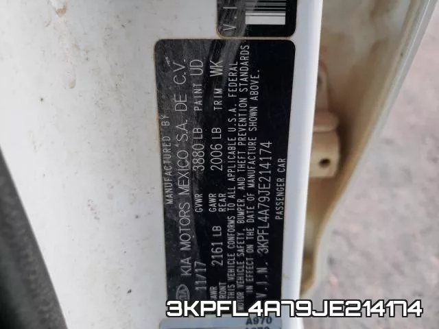 3KPFL4A79JE214174 фото 2