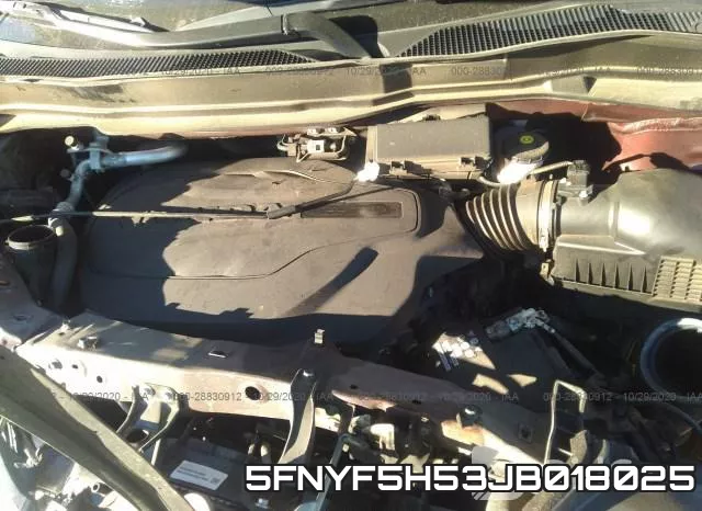 5FNYF5H53JB018025 фото 2