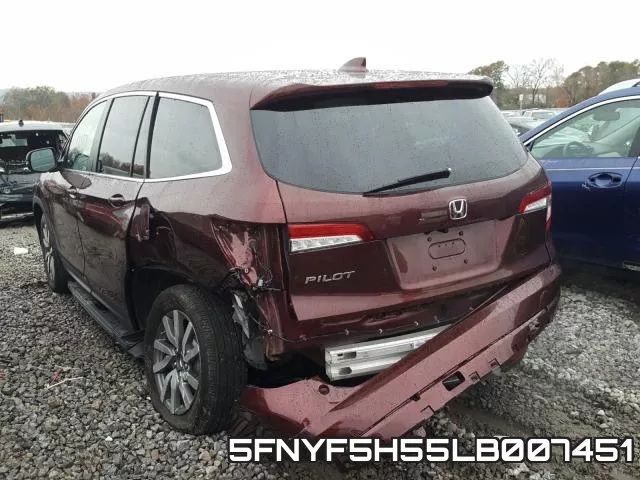 5FNYF5H55LB007451 фото 4