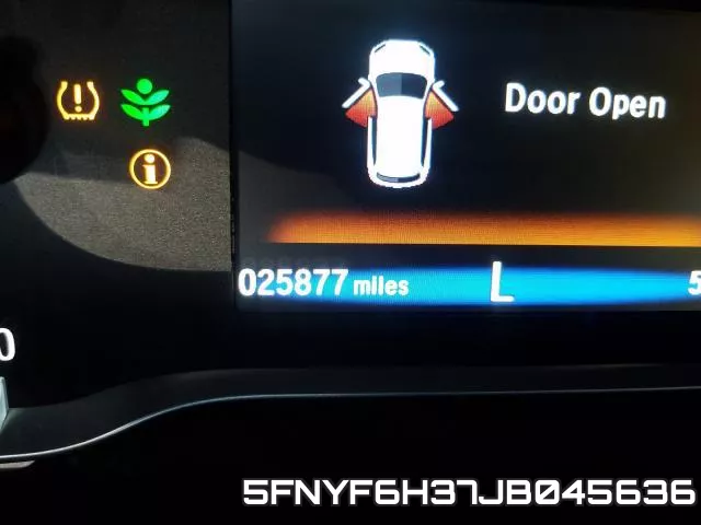 5FNYF6H37JB045636 фото 7