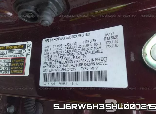 5J6RW6H35HL007215 фото 10