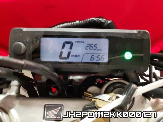 JH2PD1112KK000127 фото 9
