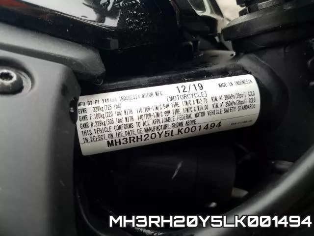 MH3RH20Y5LK001494 фото 2