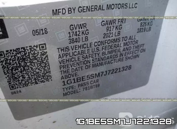 1G1BE5SM7J7221328 фото 10