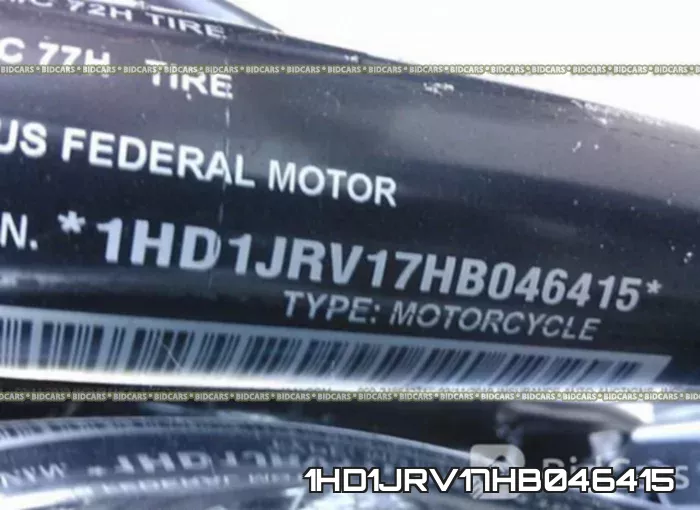 1HD1JRV17HB046415 фото 2