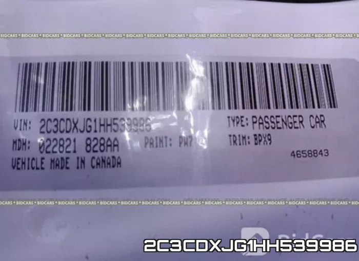 2C3CDXJG1HH539986 фото 10