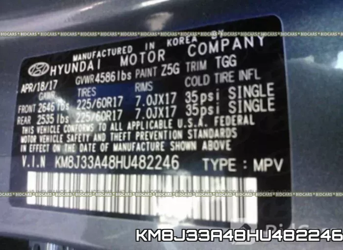 KM8J33A48HU482246 фото 10
