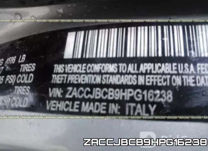 ZACCJBCB9HPG16238 фото 10