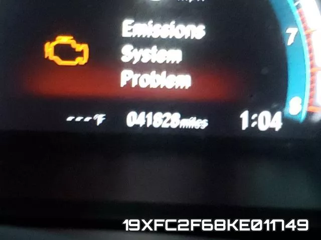 19XFC2F68KE011749 фото 9