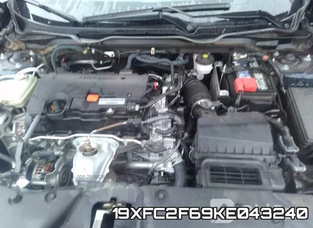 19XFC2F69KE043240 фото 2