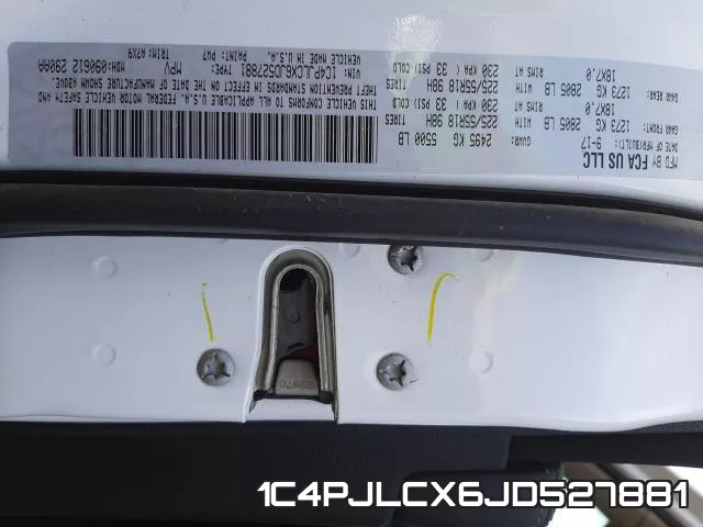 1C4PJLCX6JD527881 фото 2