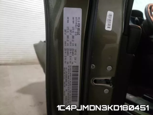 1C4PJMDN3KD180451 фото 2