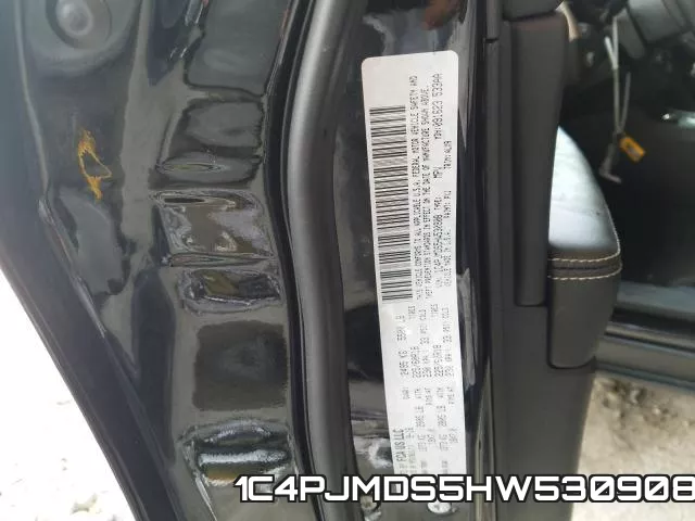 1C4PJMDS5HW530908 фото 2