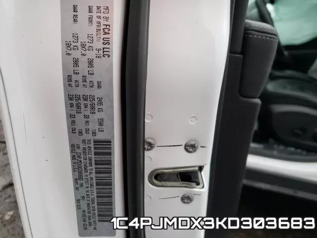 1C4PJMDX3KD303683 фото 2