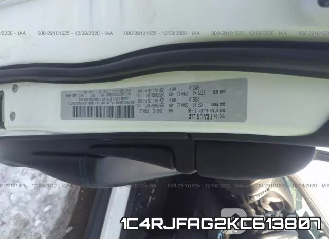 1C4RJFAG2KC613807 фото 8