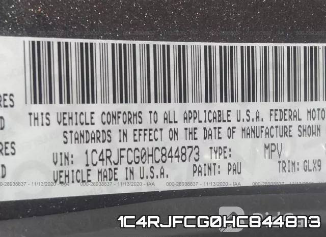 1C4RJFCG0HC844873 фото 10