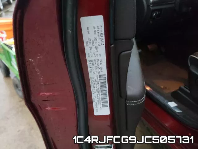 1C4RJFCG9JC505731 фото 2