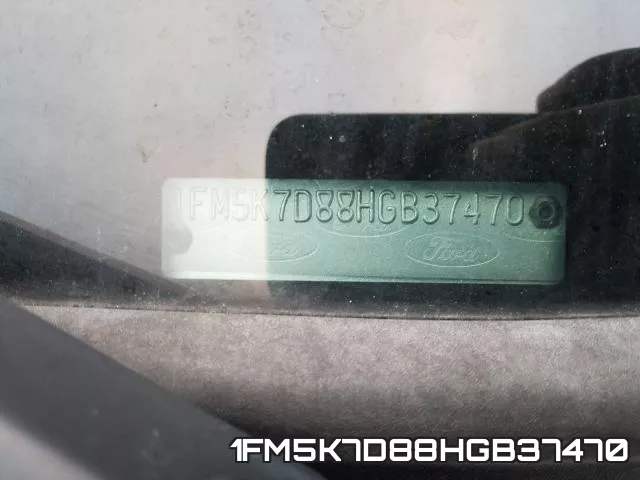 1FM5K7D88HGB37470 фото 2