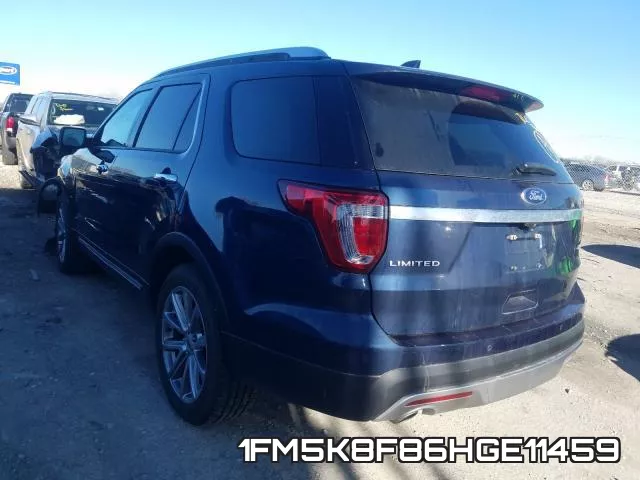 1FM5K8F86HGE11459 фото 3