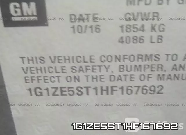 1G1ZE5ST1HF167692 фото 9