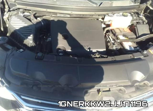1GNERKKW2JJ171196 фото 2
