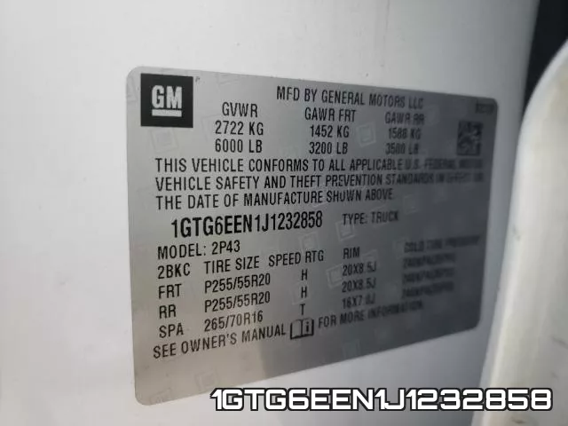 1GTG6EEN1J1232858 фото 2