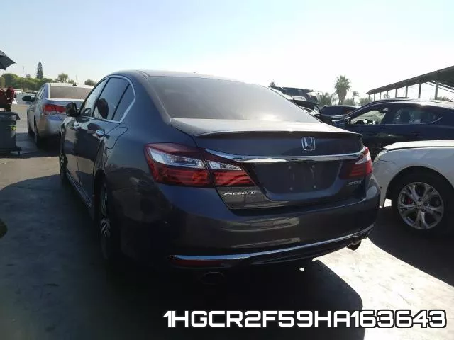 1HGCR2F59HA163643 фото 4