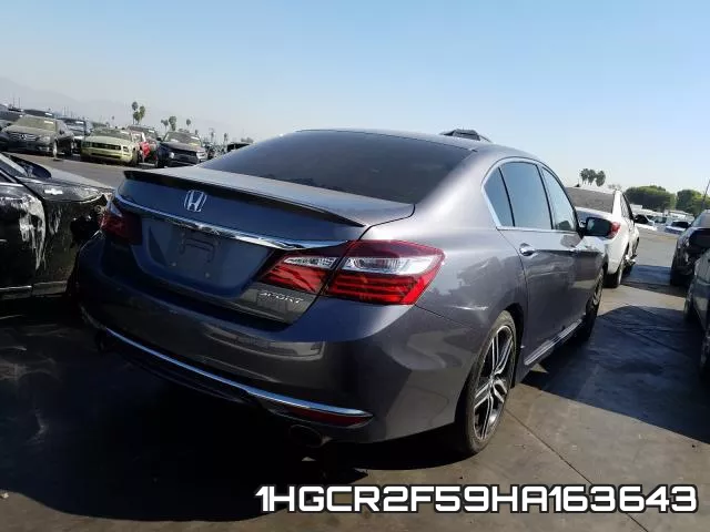 1HGCR2F59HA163643 фото 5