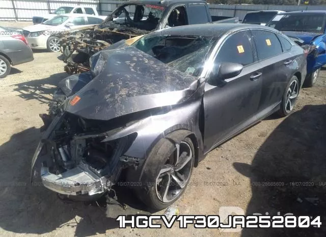 1HGCV1F30JA252804 фото 3