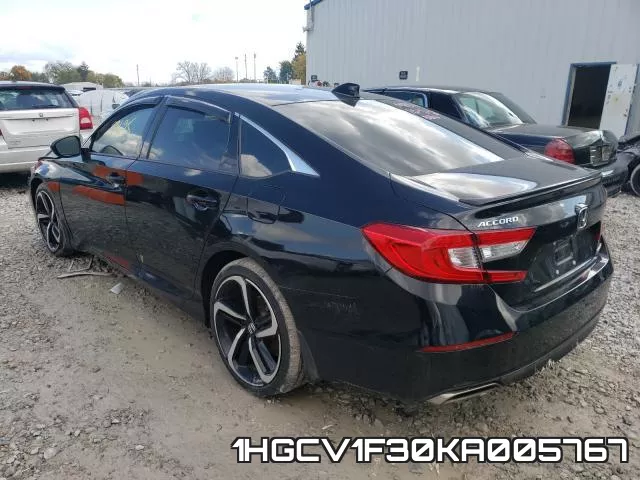 1HGCV1F30KA005767 фото 4