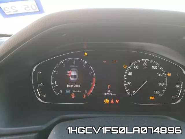 1HGCV1F50LA074896 фото 8