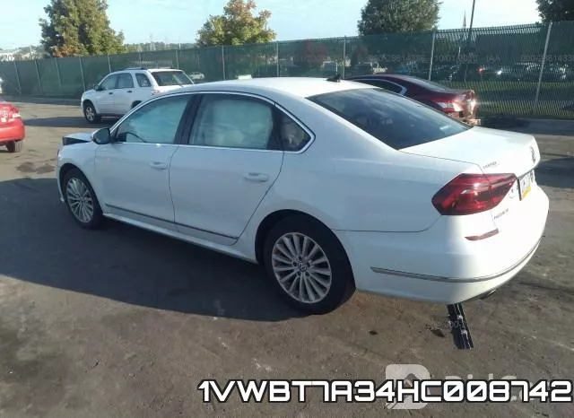 1VWBT7A34HC008742 фото 3