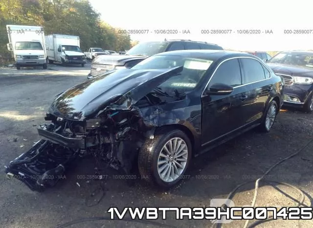 1VWBT7A39HC007425 фото 2