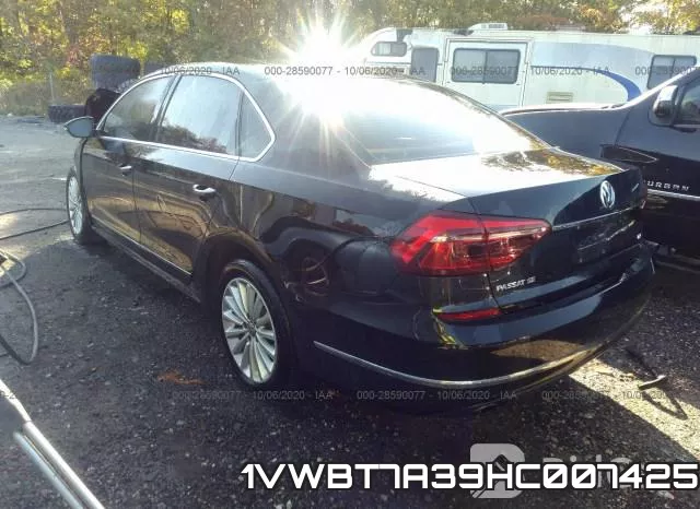 1VWBT7A39HC007425 фото 3