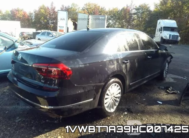 1VWBT7A39HC007425 фото 4