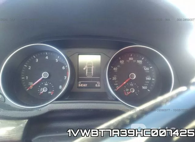 1VWBT7A39HC007425 фото 7