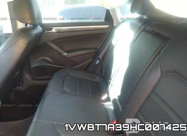 1VWBT7A39HC007425 фото 8