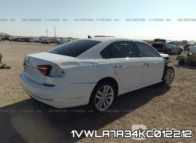 1VWLA7A34KC012212 фото 5