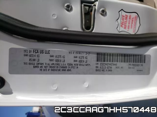 2C3CCAAG7HH570448 фото 2